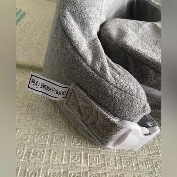 My Brest Friend Gray Nursing Pillow - Picture 2 of 8